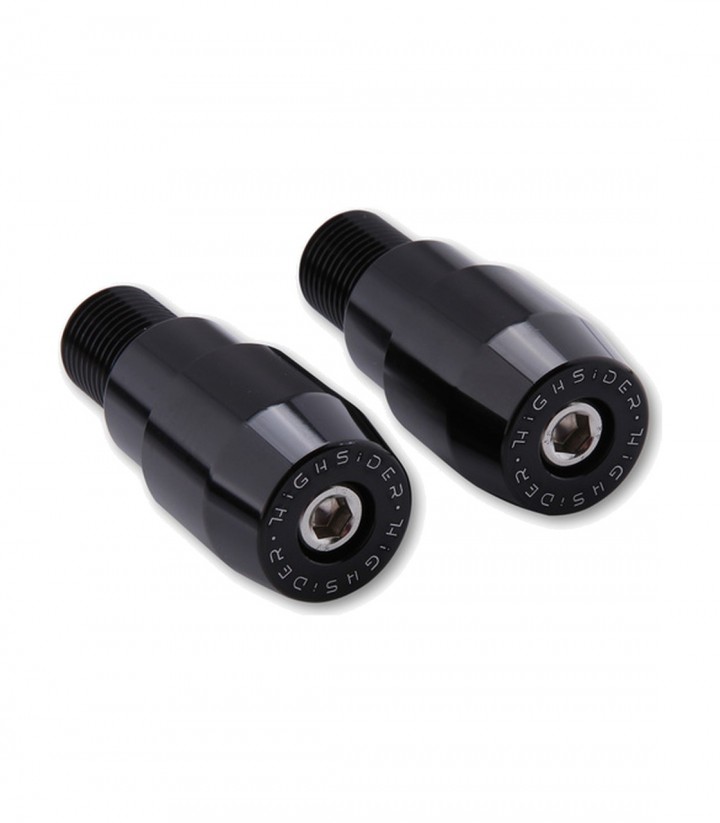 Contrapesos Highsider M16 para Manillares OEM Yamaha en Negro