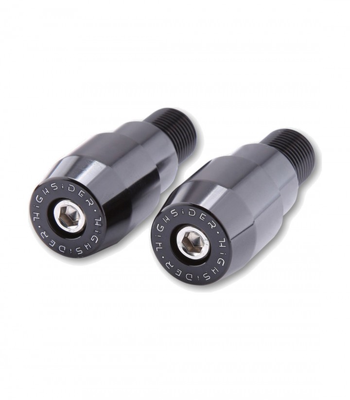 Contrapesos Highsider M16 para Manillares OEM Yamaha en Negro