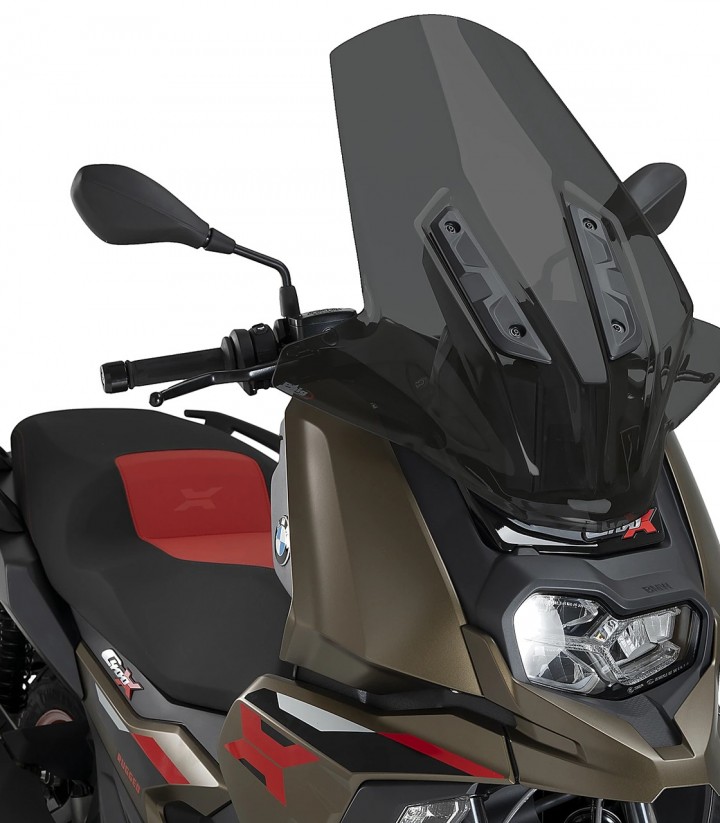 Pantalla Puig V-Tech Line Touring BMW C400X (19-26) Ahumado oscuro 22410F