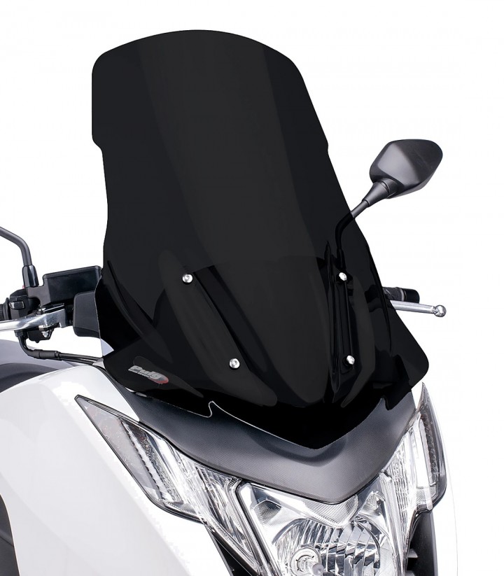 Pantalla Puig V-Tech Line Touring Honda Integra 700 (12-13), Integra 750 (14-20) Negro 6035N