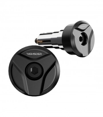 Contrapesos Highsider Victory-Ultra LS en Negro Mate