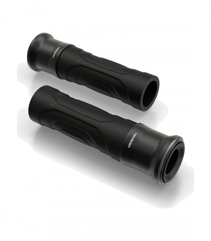Puños Highsider Ventura-Trek 22,2 mm en Negro