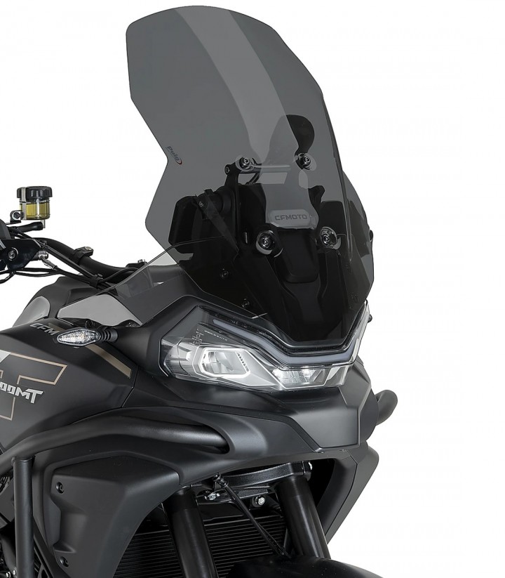 Cúpula Puig Touring CFMOTO 700MT (25-26), 800MT-X (25-26) Ahumado oscuro 22837F
