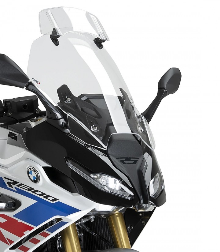 Cúpula Puig Touring con visera BMW R1300RS (25-26) Transparente 22862W