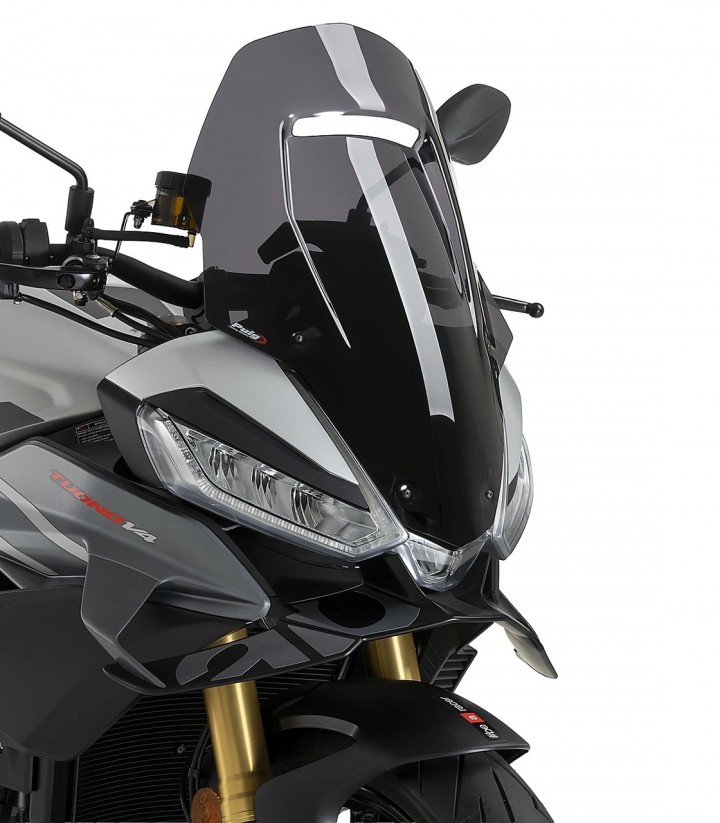 Windschild Puig Touring Aprilia Tuono V4 1100 (25-26) Dunkel getönt 22898F