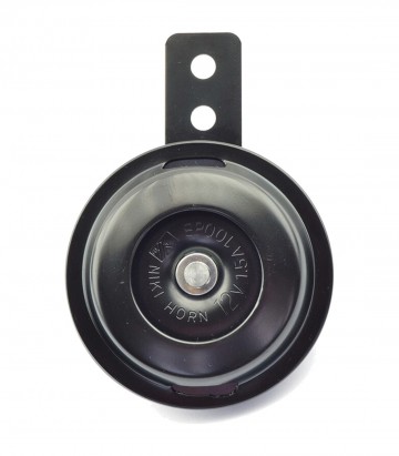Claxon Highsider Ø 72 mm 12V1.5A Corriente Continua en Plata