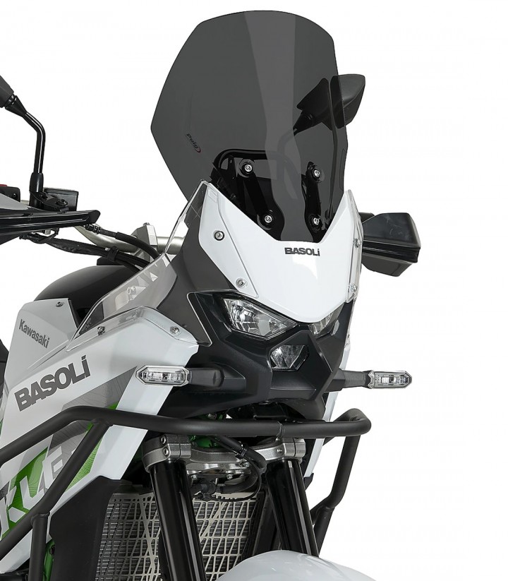 Cúpula Puig Touring Kawasaki KLE500 (25-26) Ahumado oscuro 23073F