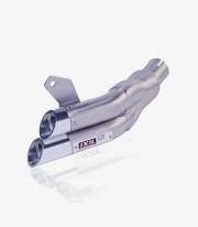 Ixil L2X exhaust for Honda Monkey 125 2018-19 color Steel