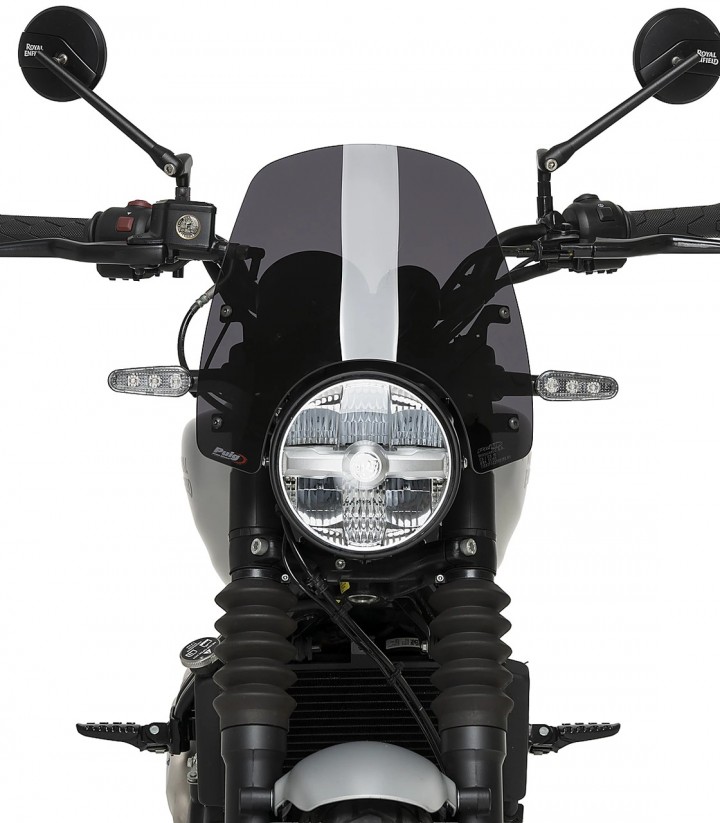 Windschild Puig New Generation Sport Royal Enfield Guerrilla 450 (24-26) Dunkel getönt 22774F