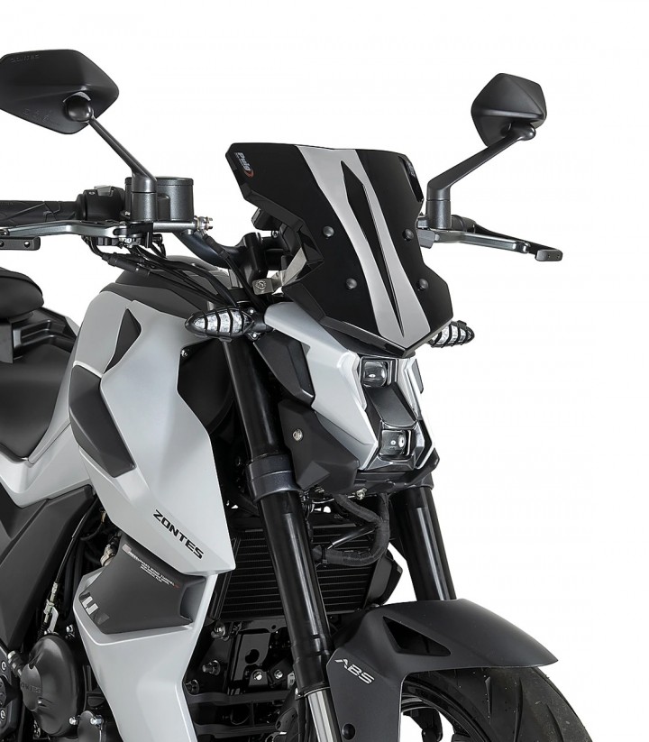 Cúpula Puig New Generation Sport Zontes 125U (24-26), 125U1 (25-26) Negro 22941N
