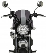 Honda Monkey 125 (25-26) Puig New Generation Sport Dark smoked Windshield 23018F