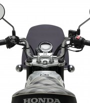 Honda Monkey 125 (25-26) Puig New Generation Sport Dark smoked Windshield 23018F