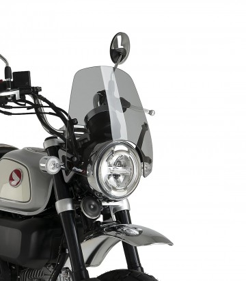 Honda Monkey 125 (25-26) Puig New Generation Sport Smoked Windshield 23018H