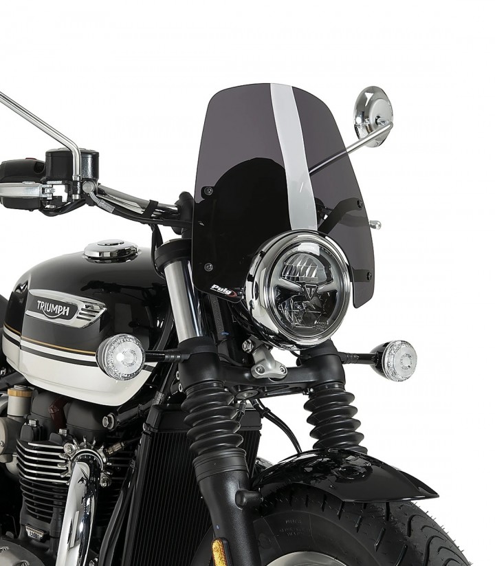 Windschild Puig New Generation Sport Triumph Bonneville Speedmaster (25-26) Dunkel getönt 22998F