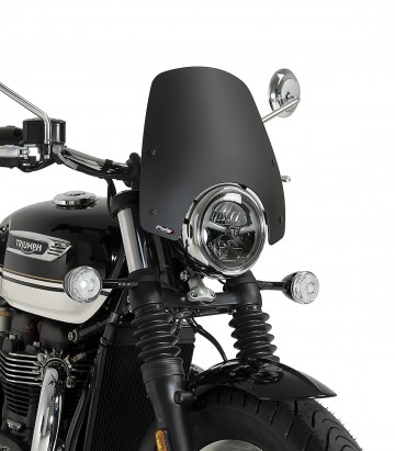 Triumph Bonneville Speedmaster (25-26) Puig New Generation Sport Matte black Windshield 22998J