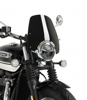 Triumph Bonneville Speedmaster (25-26) Puig New Generation Sport Black Windshield 22998N