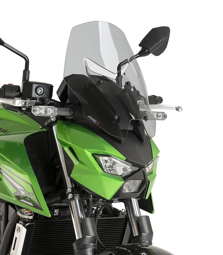 Windschild Puig New Generation Touring Kawasaki Z650S (26) Getönt 23036H