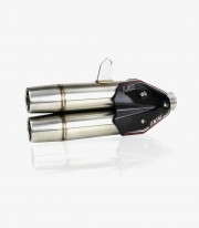 Ixil L5X exhaust for BMW C 650 Sport 2016-19 color Steel