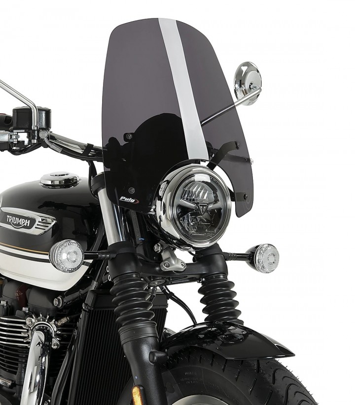 Windschild Puig New Generation Touring Triumph Bonneville Speedmaster (25-26) Dunkel getönt 22999F