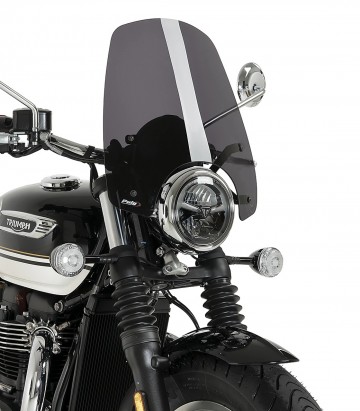 Cúpula Puig New Generation Touring Triumph Bonneville Speedmaster (25-26) Ahumado oscuro 22999F
