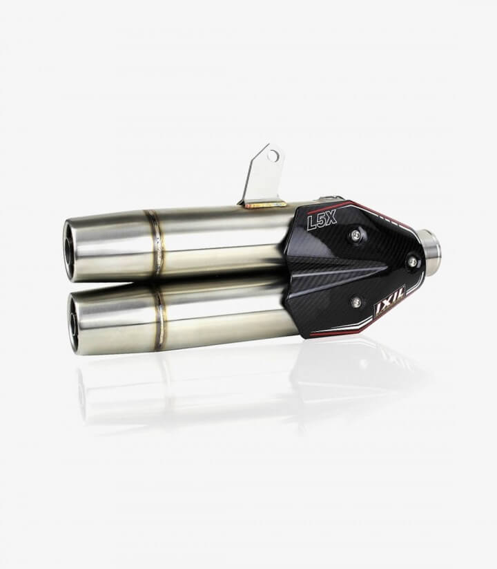 Escape Ixil L5X para Yamaha T-Max DX/SX del 2017-18 color Acero