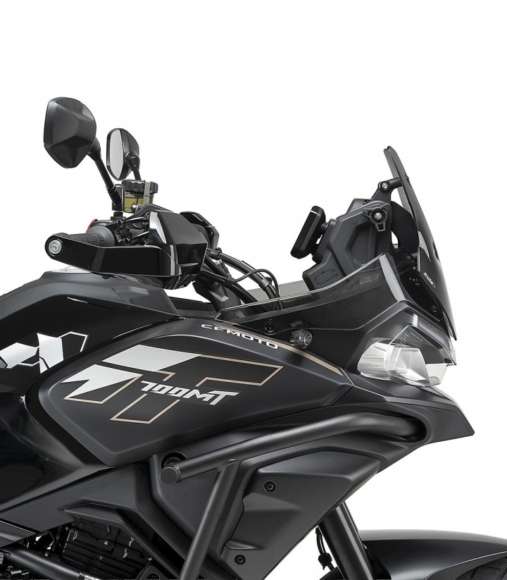 Windschild Puig Sport CFMOTO 700MT (25-26), 800MT-X (25-26) Dunkel getönt 22836F