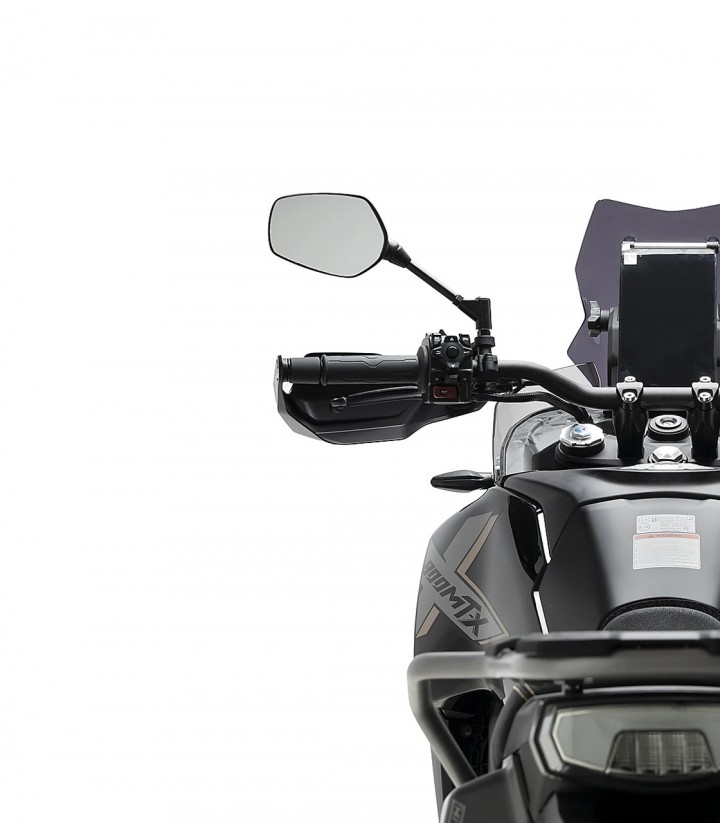 Windschild Puig Sport CFMOTO 700MT (25-26), 800MT-X (25-26) Dunkel getönt 22836F