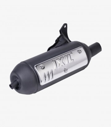 Auspuff HP1951 Ixil SCCL Schwarz für Honda Vision 50, Peugeot ST Rapido (50)