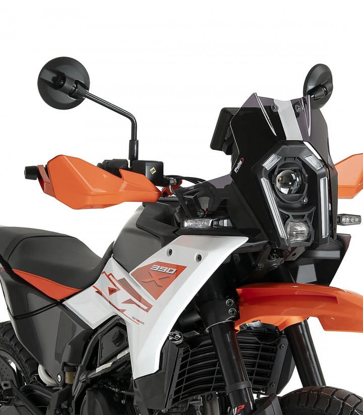 Windschild Puig Sport KTM 390 Adventure R/X (25-26) Dunkel getönt 23016F
