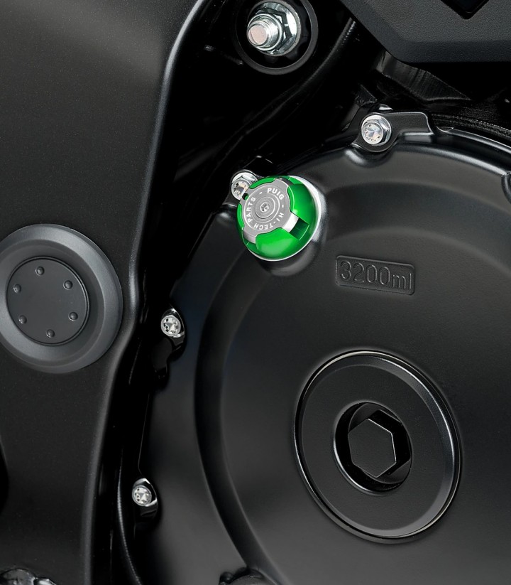 Tapón Cárter Hi-Tech Puig Verde 6155V para universal