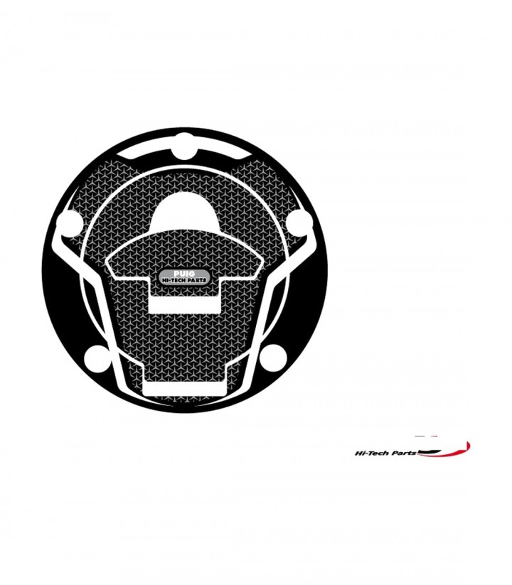 Protector tapón depósito Puig Naked Gris 6303U para varios modelos de Ducati