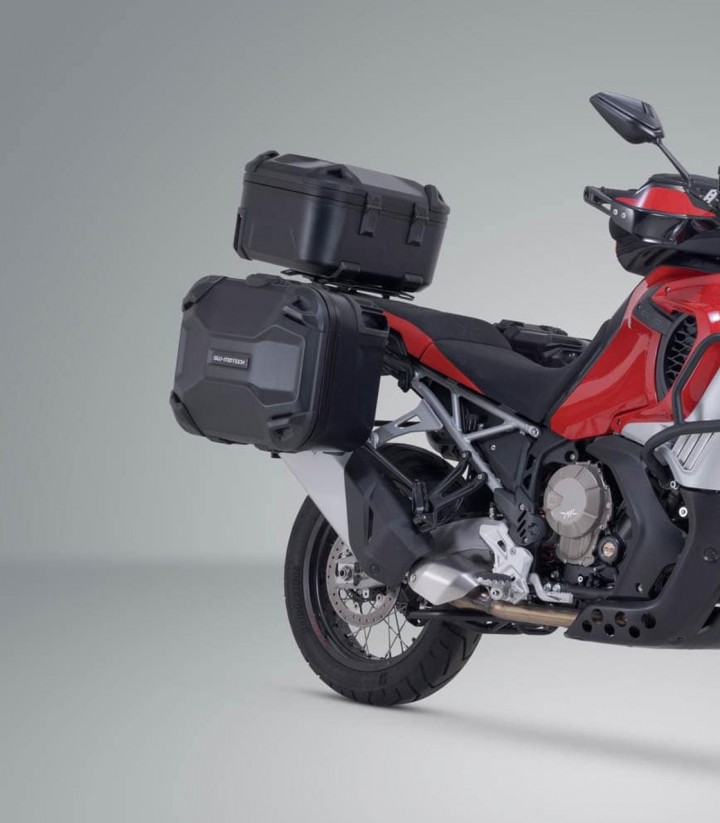 Pack Maletas Laterales + Baúl DUSC L 41 L + Soportes MV Agusta Enduro Veloce (24) SW-MOTECH ADV.28.023.65000/B