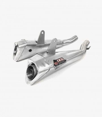Auspuff FD5844SS+FD5845SS Ixil X55S Stahl für Ducati M 696 Monster (08-13)