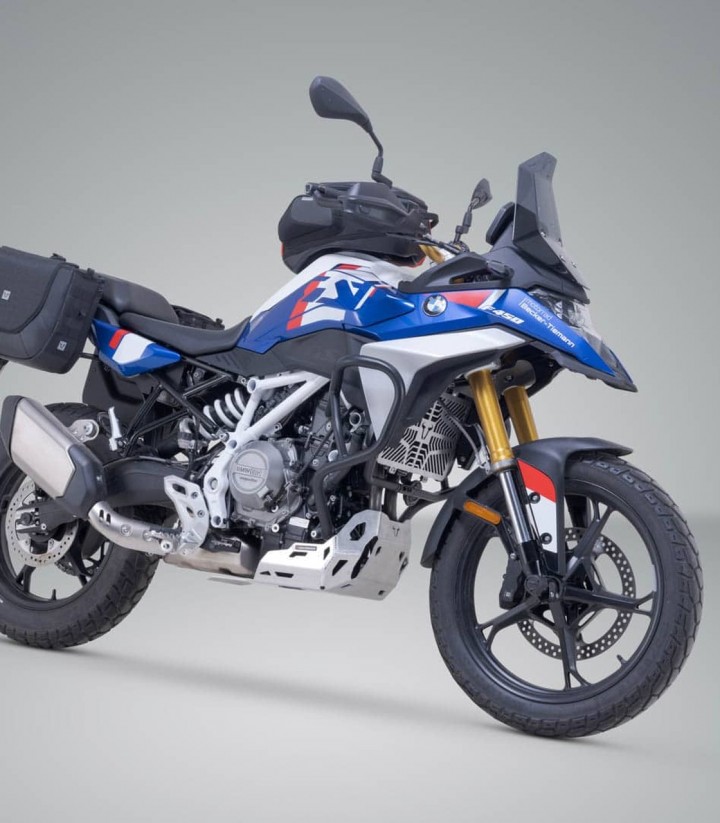Bolsas Laterales SW-MOTECH Legend Gear + Soportes V-LOC 16/11 L BMW F 450 GS (25) BC.HTA.07.984.22000