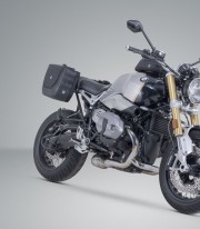 SW-MOTECH Legend Gear Side Bags + V-LOC Side Carriers 11/11 L BMW R nineT (14-20) BC.HTA.07.512.22000