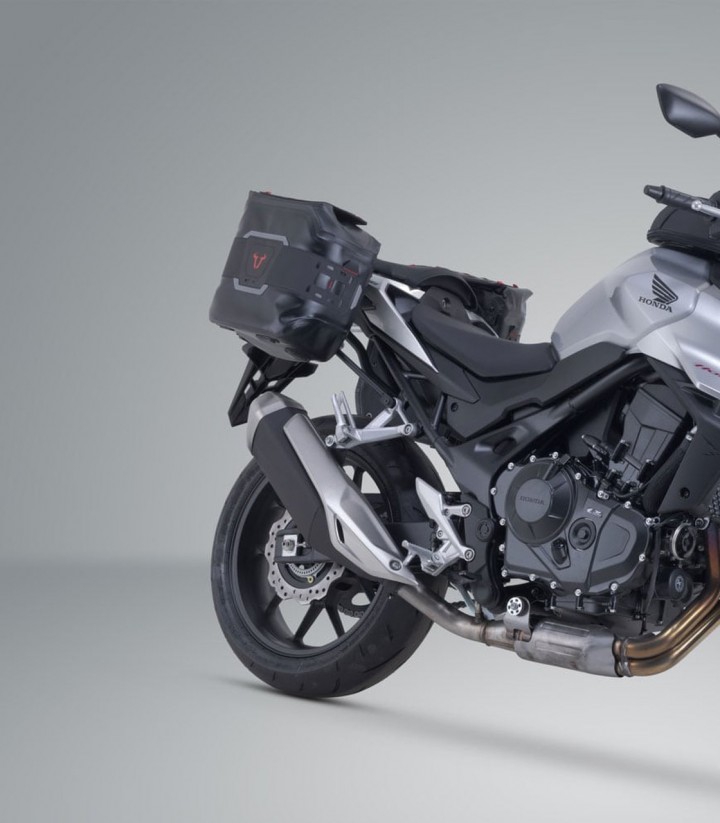 Bolsas Laterales SW-MOTECH WP + Soportes V-LOC 16/11 L Honda CB750 Hornet (22-24) / E-Clutch (25) BC.SYS.01.971.32000