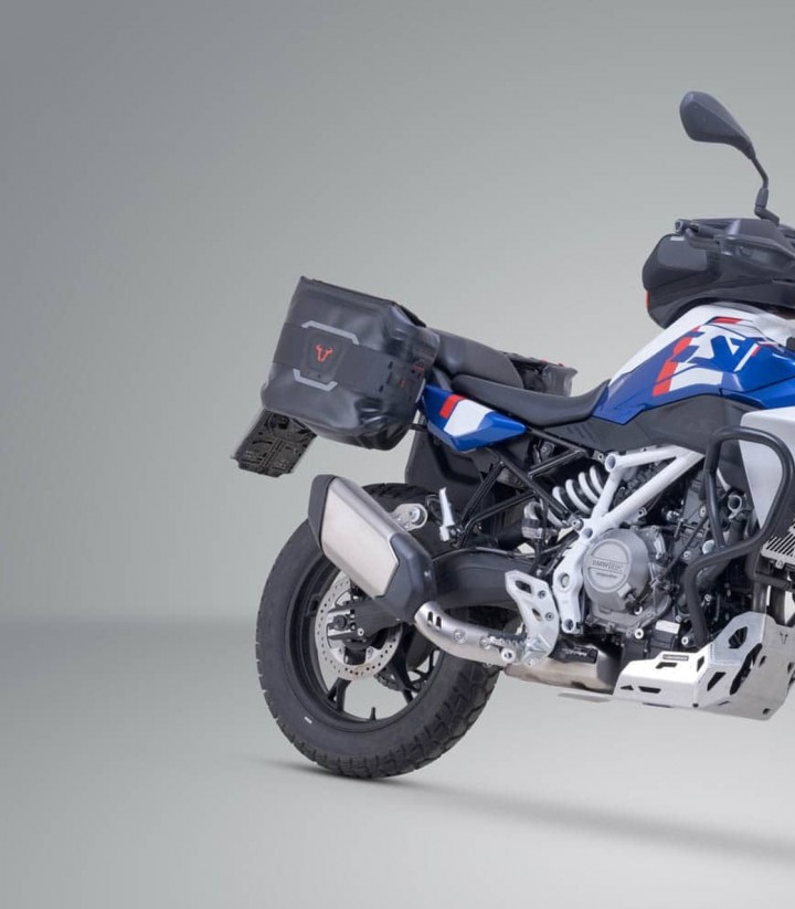 Seitentaschen SW-MOTECH WP + V-LOC Träger 16/11 L BMW F 450 GS (25) BC.SYS.07.984.32000