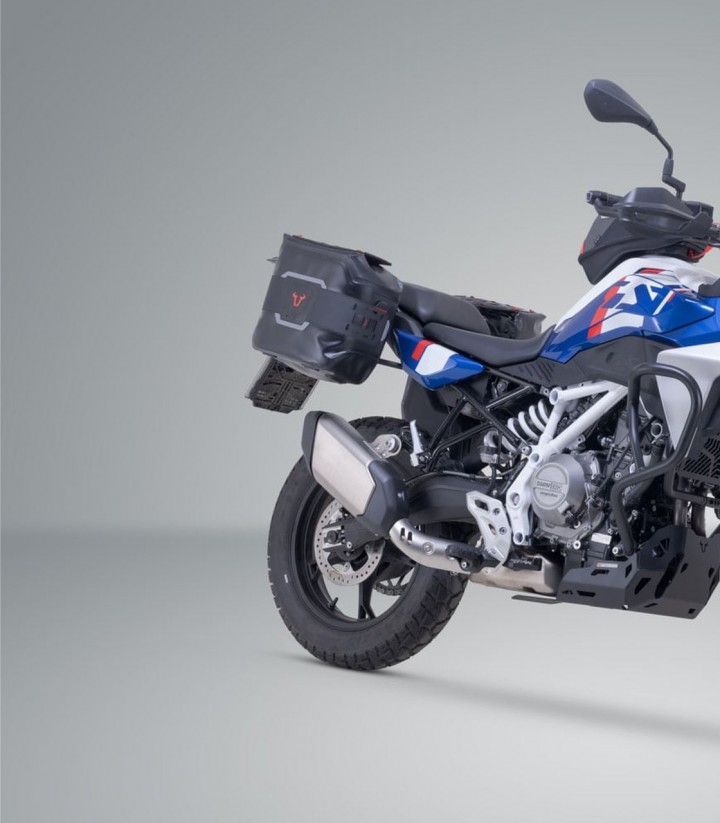 Bolsas Laterales SW-MOTECH WP + Soportes V-LOC 16/11 L BMW F 450 GS (25) BC.SYS.07.984.32100