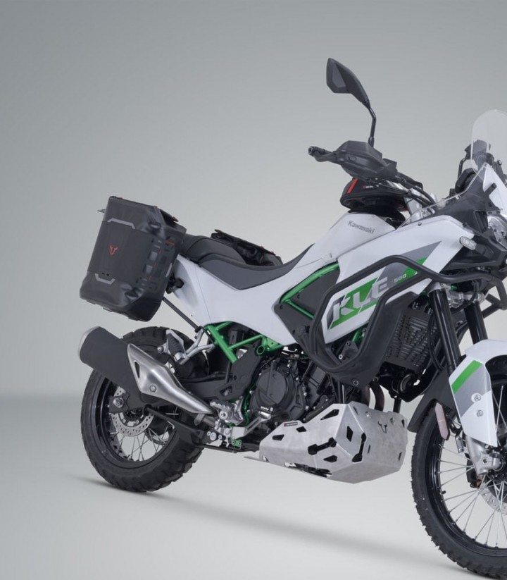 Bolsas Laterales SW-MOTECH WP + Soportes V-LOC 16/16 L Kawasaki KLE500 (26) BC.SYS.08.084.32000