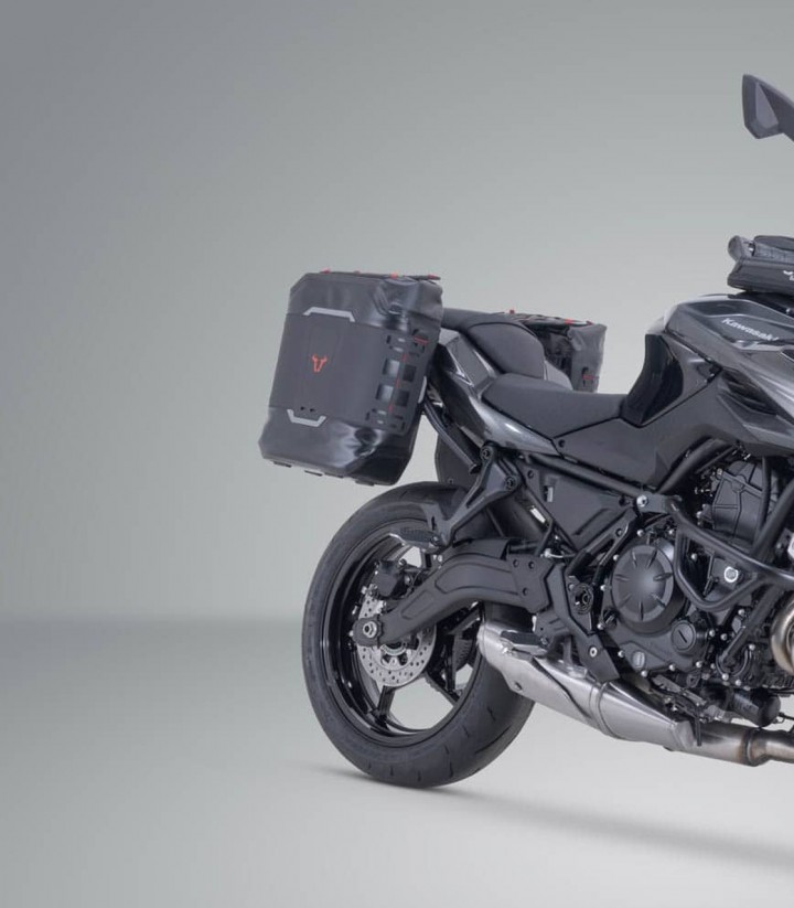 Bolsas Laterales SW-MOTECH WP + Soportes V-LOC 16/16 L Kawasaki Z650S (25) BC.SYS.08.866.32000