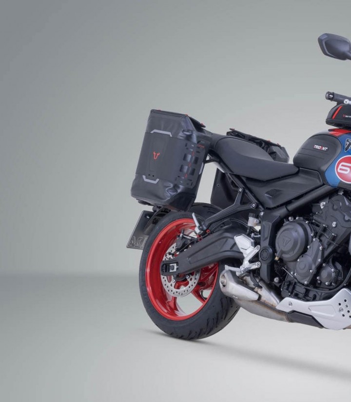 Bolsas Laterales SW-MOTECH WP + Soportes V-LOC 16/16 L Triumph Trident 660 (21-25) BC.SYS.11.842.32000