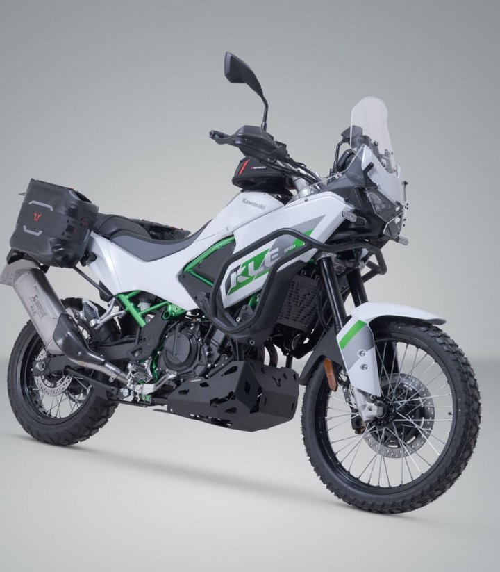 Bolsas Laterales SW-MOTECH WP + Soportes V-LOC 16/11 L Kawasaki KLE500 (26) BC.SYS.08.084.32100