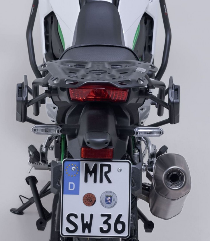 Bolsas Laterales SW-MOTECH WP + Soportes V-LOC 16/11 L Kawasaki KLE500 (26) BC.SYS.08.084.32100