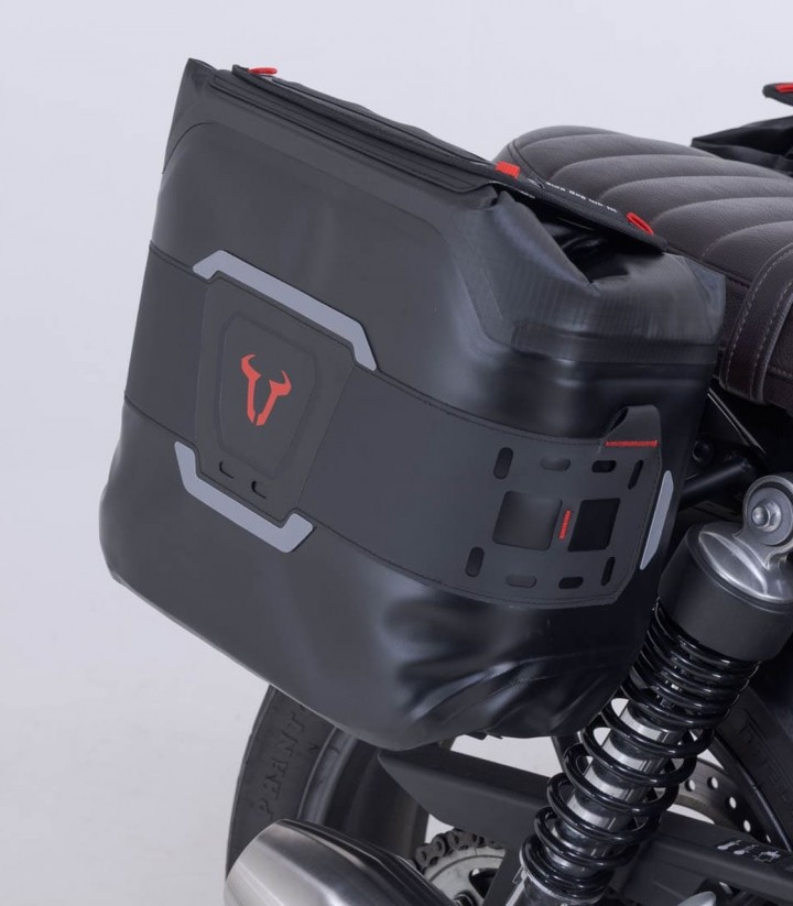 Bolsas Laterales SW-MOTECH WP + Soportes V-LOC 11/16 L BMW R nineT Racer (16-20) BC.SYS.07.512.32100