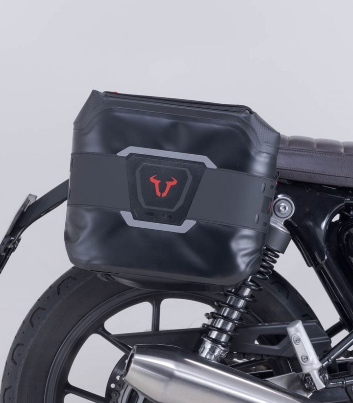 Seitentaschen SW-MOTECH WP + V-LOC Träger 11/16 L BMW R nineT Racer (16-20) BC.SYS.07.512.32100