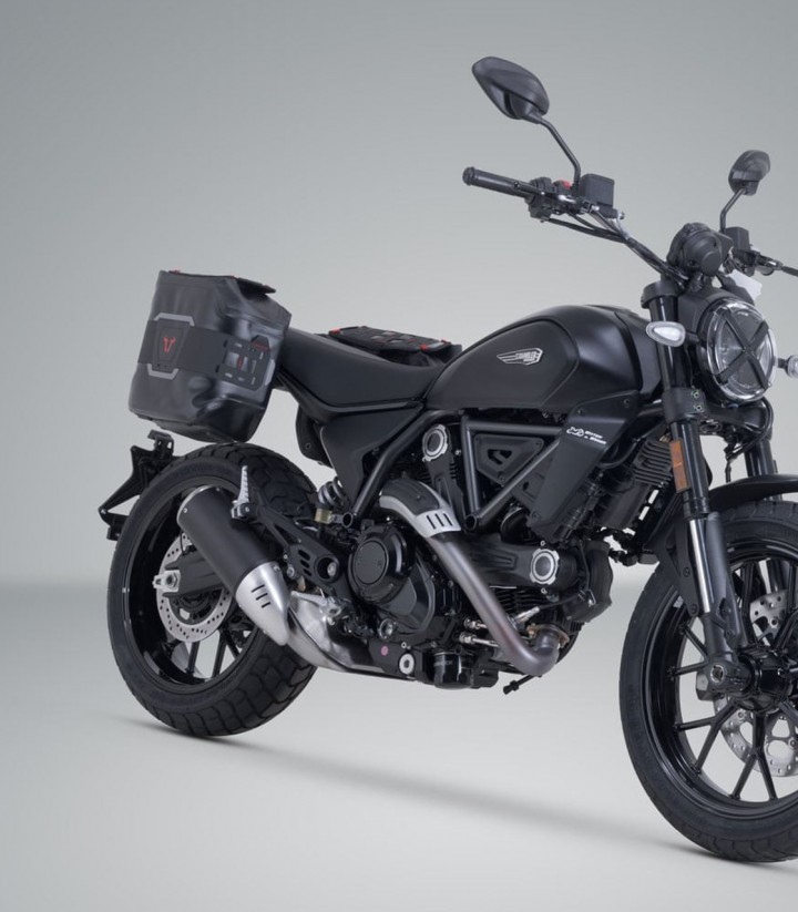 Bolsas Laterales SW-MOTECH WP + Soportes V-LOC 11/11 L Ducati Scrambler Full Throttle/Icon/Nightshift (23-24) BC.SYS.22.088.3200