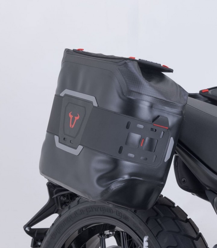 Seitentaschen SW-MOTECH WP + V-LOC Träger 11/11 L Ducati Scrambler Full Throttle/Icon/Nightshift (23-24) BC.SYS.22.088.32000
