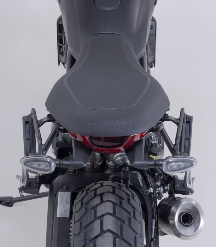 Seitentaschen SW-MOTECH WP + V-LOC Träger 11/11 L Ducati Scrambler Full Throttle/Icon/Nightshift (23-24) BC.SYS.22.088.32000
