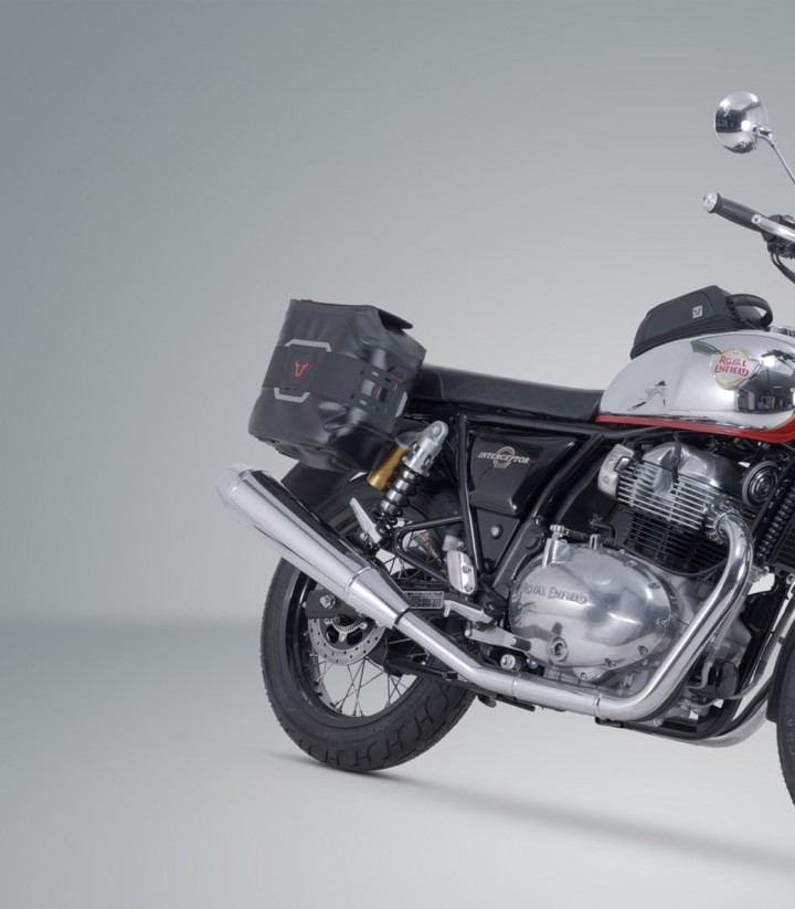 Seitentaschen SW-MOTECH WP + V-LOC Träger 11/11 L Royal Enfield Continental GT 650 (18), Interceptor 650 (18-19) BC.SYS.41.937.3
