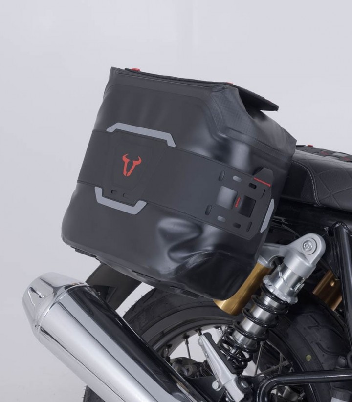 Bolsas Laterales SW-MOTECH WP + Soportes V-LOC 11/11 L Royal Enfield Continental GT 650 (18), Interceptor 650 (18-19) BC.SYS.41.